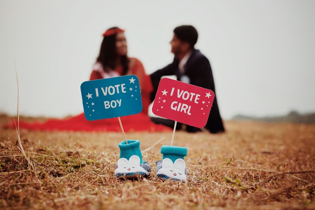 pregnant couple announcement