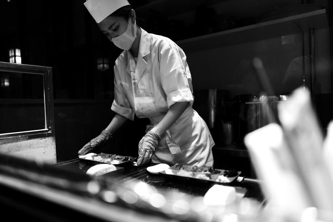 chef preparing food